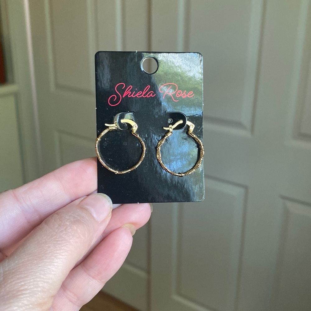 Hoop earrings